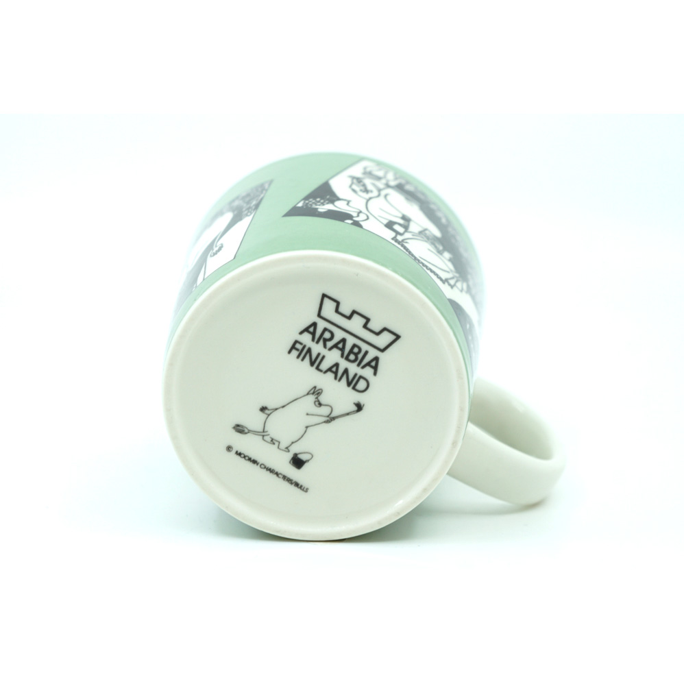 Mug Arabia Moomin Vert 1990-1993 – Mug Numéro 1, édition Vintage