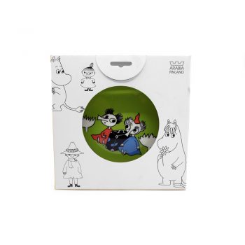 ムーミンプレート トフスランとビフスラン 両面