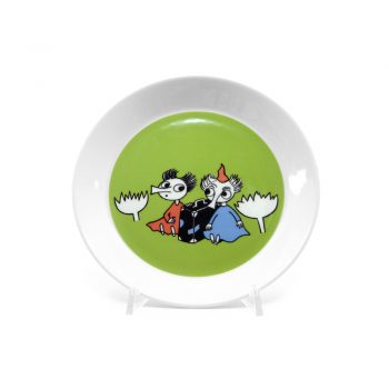 ムーミンプレート トフスランとビフスラン 両面